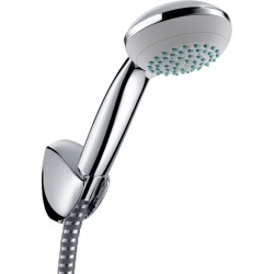 Shower head W/ hose and holder 2 jets Vario 125cm, color: Chrome surface: Glossy Hand showers