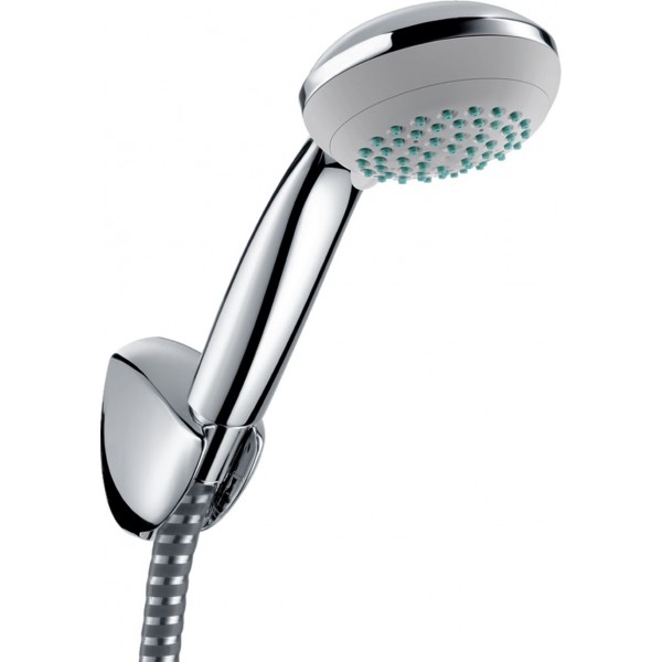 Shower head W/ hose and holder 2 jets Vario 125cm, color: Chrome surface: Glossy Hand showers Shower head W/ hose and holder 2 jets Vario 125cm, color: Chrome surface: Glossy Hand showers