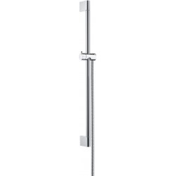 Βέργα ντους 65cm από ορείχαλκο Crometta Metalflex160cm με σπιράλ, χρώμα: Χρωμέ επιφάνεια: Γυαλιστερή
