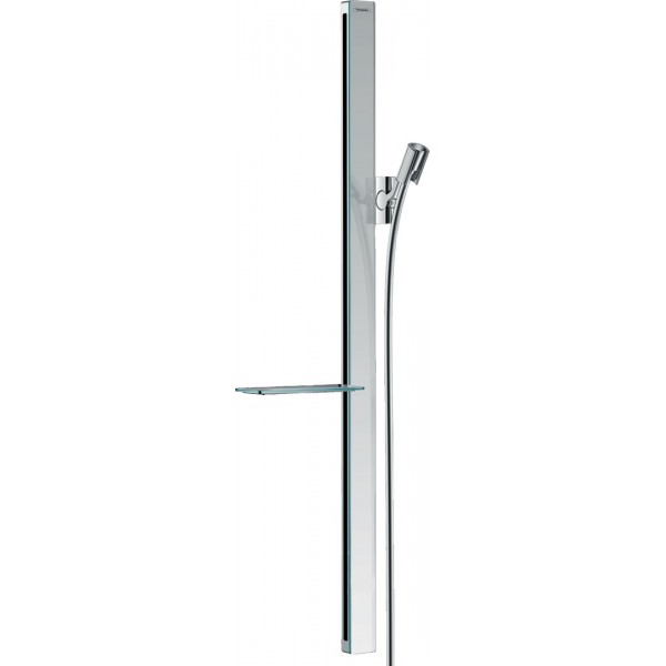 Shower slider rail 90cm material: Brass with hose & soap holder, color: Chrome surface: Glossy Shower slider rails Shower slider rail 90cm material: Brass with hose & soap holder, color: Chrome surface: Glossy Shower slider rails