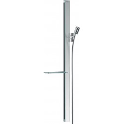 Shower slider rail 90cm material: Brass with hose & soap holder, color: Chrome surface: Glossy Shower slider rails
