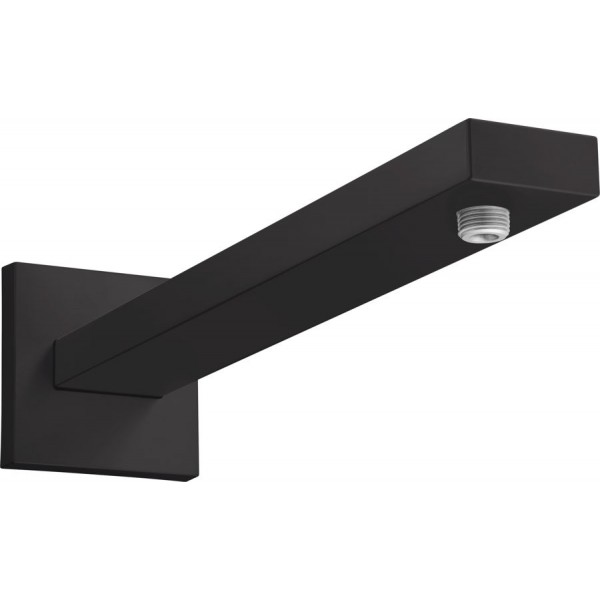 Arm 39cm E Wall-mounted material: Brass, color: Black surface: Matt Shower arms