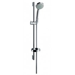 Shower slider rail 65cm material: Brass Mono with hand shower, hose & soap holder, color: Chrome surface: Glossy Shower slider rails