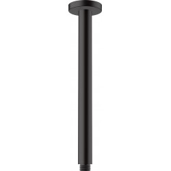 Arm 30cm Ceiling-mounted material: Brass, color: Black surface: Matt