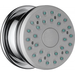 Shower (jet), color: Chrome material: Brass surface: Glossy Wall-mounted shower heads