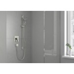 Βέργα ντους 90cm από ορείχαλκο S Puro Isiflex160cm με σπιράλ, χρώμα: Χρωμέ επιφάνεια: Γυαλιστερή Βέργες ντους