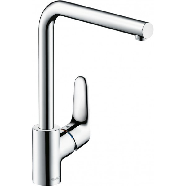 Kitchen tap Deck-mounted material: Brass, color: Chrome surface: Glossy Deck-mounted Kitchen tap Deck-mounted material: Brass, color: Chrome surface: Glossy Deck-mounted