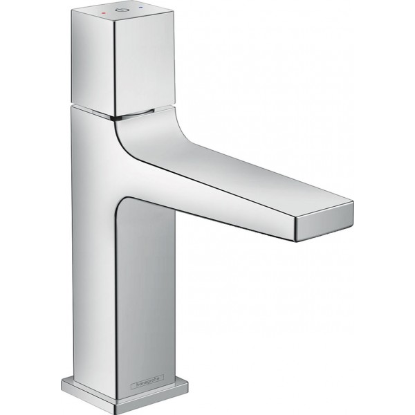 Wash basin tap Deck-mounted material: Brass mixer With push-open waste set Μ size 110 Select, color: Chrome surface: Glossy Deck-mounted Wash basin tap Deck-mounted material: Brass mixer With push-open waste set Μ size 110 Select, color: Chrome surface: Glossy Deck-mounted