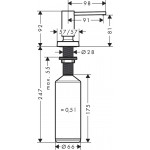 Dispenser 500ml από ορείχαλκο επιφάνεια: Ματ, χρώμα: Μαύρο Dispenser Dispenser 500ml από ορείχαλκο επιφάνεια: Ματ, χρώμα: Μαύρο Dispenser