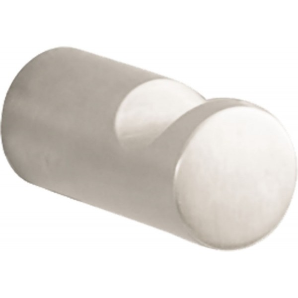 Hook Flat wall mounted material: Brass single brushes nickel, color: Chrome surface: Brushed Hooks Hook Flat wall mounted material: Brass single brushes nickel, color: Chrome surface: Brushed Hooks