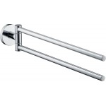 Towel 44,5cm Folding double material: Brass, color: Chrome surface: Glossy Towel rails Towel 44,5cm Folding double material: Brass, color: Chrome surface: Glossy Towel rails