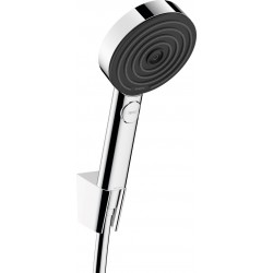 Shower head W/ hose and holder 3 jets 105 Relaxation & Isiflex 1,60m, color: Chrome surface: Glossy Hand showers