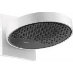 Shower head Wall-mounted 25x25 material: Brass, style: 1 spray, color: White surface: Matt Overhead showers
