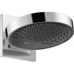 Shower head Wall-mounted 25x25 material: Brass, style: 1 spray 250, EcoSmart, color: Chrome surface: Glossy Overhead showers