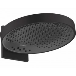 Shower head Wall-mounted 36x36 material: Brass, style: 3 sprays 360, color: Black surface: Matt Overhead showers