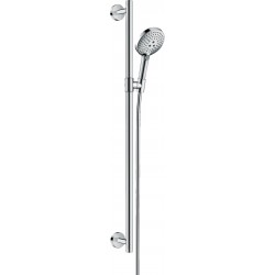 Shower slider rail 90cm material: Brass with hand shower & hose, color: Chrome surface: Glossy Shower slider rails