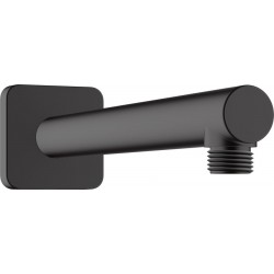 Arm 24cm Wall-mounted material: Brass, color: Black surface: Matt Shower arms