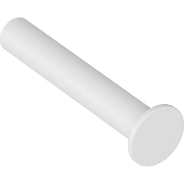 Paper holder vertical to the wall material: Brass, color: White surface: Matt Toilet paper holders Paper holder vertical to the wall material: Brass, color: White surface: Matt Toilet paper holders