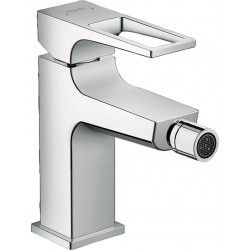 Bidet mixer material: Brass, color: Chrome surface: Glossy Deck-mounted