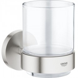 Cupholder material: Brass Wall-mounted supersteel, color: Chrome surface: Brushed Tumbler holders