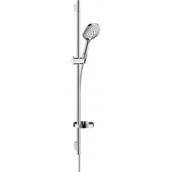 Βέργα ντους 90cm από ορείχαλκο 120 3 ροών Isiflex 1,60m με τηλέφωνο, σπιράλ & σαπουνοθήκη, χρώμα: Χρωμέ επιφάνεια: Γυαλιστερή Βέργες ντους