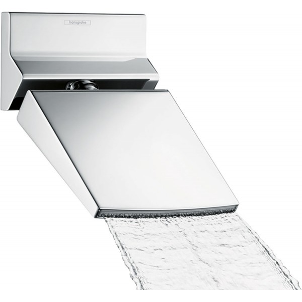 Shower head Wall-mounted 15,3cm material: Brass, style: 1 spray 150, color: Chrome surface: Glossy Overhead showers