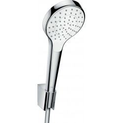 Shower head W/ hose and holder 1 jet 110 & Isiflex 1,60m, color: Chrome surface: Glossy Hand showers