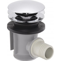 Waste Valve G 1 1/2" With overflow material: Brass surface: Glossy, color: Chrome Waste overflows