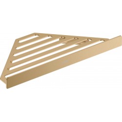 Sponge box material: Brass Corner mounted Single 30,5cm Brushed Bronze, color: Bronze surface: Brushed