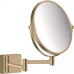Make up mirror material: Brass Wall-mounted, color: Bronze surface: Brushed Makeup mirrors