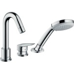 Bathtub tap Deck-mounted external part material: Brass, color: Chrome surface: Glossy Deck-mounted Bathtub tap Deck-mounted external part material: Brass, color: Chrome surface: Glossy Deck-mounted