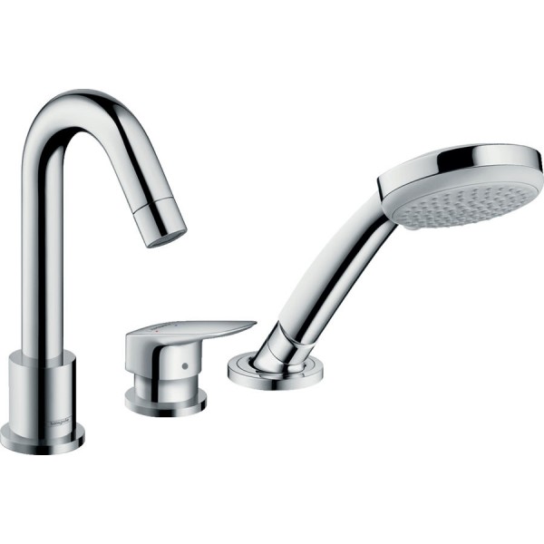 Bathtub tap Deck-mounted external part material: Brass, color: Chrome surface: Glossy Deck-mounted Bathtub tap Deck-mounted external part material: Brass, color: Chrome surface: Glossy Deck-mounted