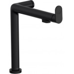 Kitchen tap Deck-mounted material: Brass with water filter, color: Black surface: Matt Deck-mounted