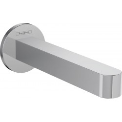 Spout (Nozzle) 17,4cm Wall-mounted material: Brass, color: Chrome surface: Glossy Bath spouts