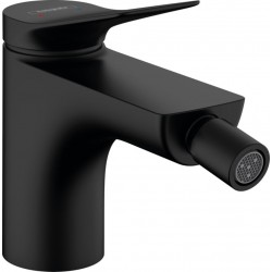 Bidet mixer material: Brass, color: Black surface: Matt Deck-mounted