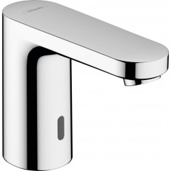 Wash basin tap Deck-mounted electronic material: Brass Without waste Μ size, color: Chrome surface: Glossy