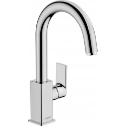 Wash basin tap Deck-mounted L size material: Brass mixer With pop-up waste set, color: Chrome surface: Glossy Deck-mounted