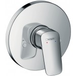 Shower tap Wall-mounted concealed - complete set 1 way material: Brass mixer With plate without hand shower, hose and holder, color: Chrome surface: Glossy Wall-mounted - external part Shower tap Wall-mounted concealed - complete set 1 way material: Brass mixer With plate without hand shower, hose and holder, color: Chrome surface: Glossy Wall-mounted - external part