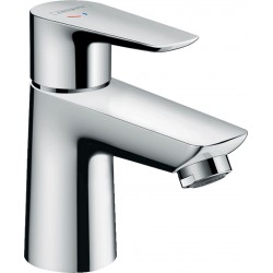 Wash basin tap Deck-mounted material: Brass mixer S size With pop-up waste set 80, coolstart, color: Chrome surface: Glossy