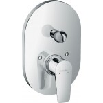Shower tap Wall-mounted external part 2 way material: Brass mixer With plate without hand shower, hose and holder, color: Chrome surface: Glossy Wall-mounted - external part Shower tap Wall-mounted external part 2 way material: Brass mixer With plate without hand shower, hose and holder, color: Chrome surface: Glossy Wall-mounted - external part