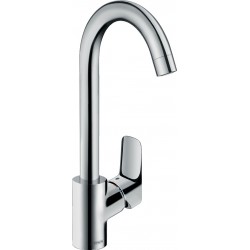 Kitchen tap Deck-mounted material: Brass, color: Chrome surface: Glossy Deck-mounted