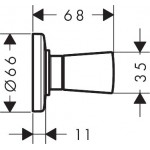 Shower tap Switch external part material: Brass surface: Glossy, color: Chrome Volume control valves