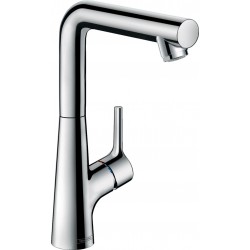 Wash basin tap Deck-mounted L size material: Brass mixer With pop-up waste set 210, color: Chrome surface: Glossy