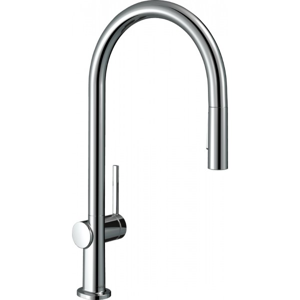 Kitchen tap Deck-mounted material: Brass With Pull-Out Spray 2 jets, color: Chrome surface: Glossy Deck-mounted Kitchen tap Deck-mounted material: Brass With Pull-Out Spray 2 jets, color: Chrome surface: Glossy Deck-mounted