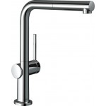 Kitchen tap Deck-mounted material: Brass with shower, color: Chrome surface: Glossy Deck-mounted Kitchen tap Deck-mounted material: Brass with shower, color: Chrome surface: Glossy Deck-mounted