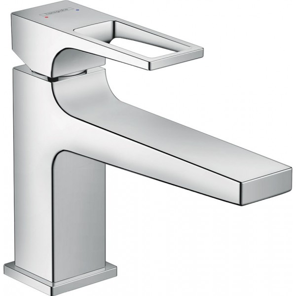 Wash basin tap Deck-mounted material: Brass mixer With push-open waste set Μ size, color: Chrome surface: Glossy Deck-mounted Wash basin tap Deck-mounted material: Brass mixer With push-open waste set Μ size, color: Chrome surface: Glossy Deck-mounted