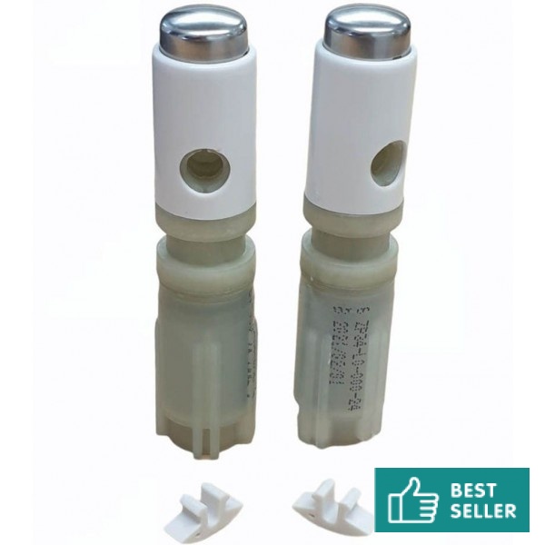 Hinges (connection set toilet-seat) soft close, 18mm