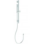 Shower slider rail 60cm material: Brass stick with hand shower & hose, color: Chrome surface: Glossy