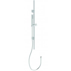 Βέργα ντους 90cm από ορείχαλκο stick με τηλέφωνο & σπιράλ, χρώμα: Χρωμέ επιφάνεια: Γυαλιστερή