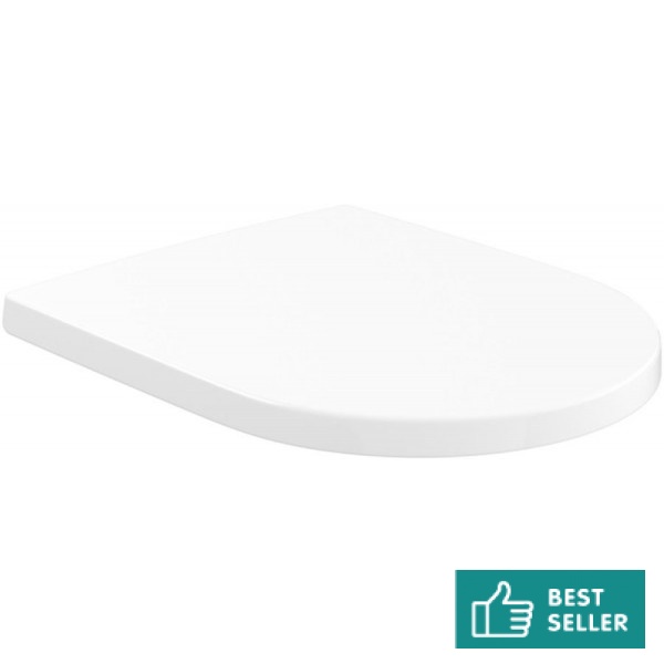 Κάλυμμα λεκάνης soft closing Wrapover quick release, white alpin, χρώμα: Λευκό Καλύμματα